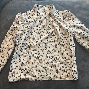 Stylish Leopard Print Blouse